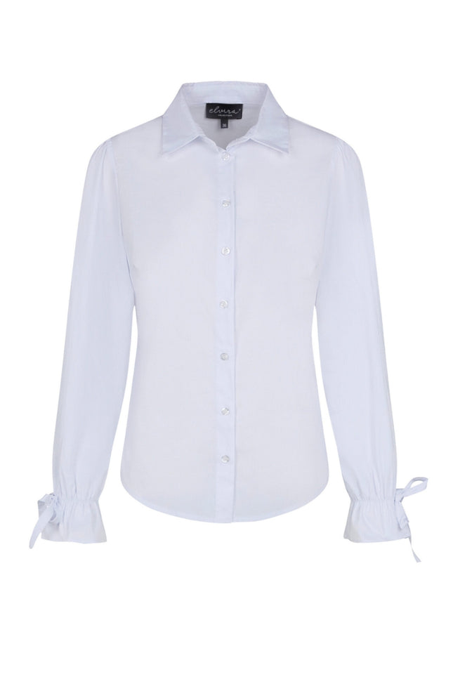 Blouse bow offwhite