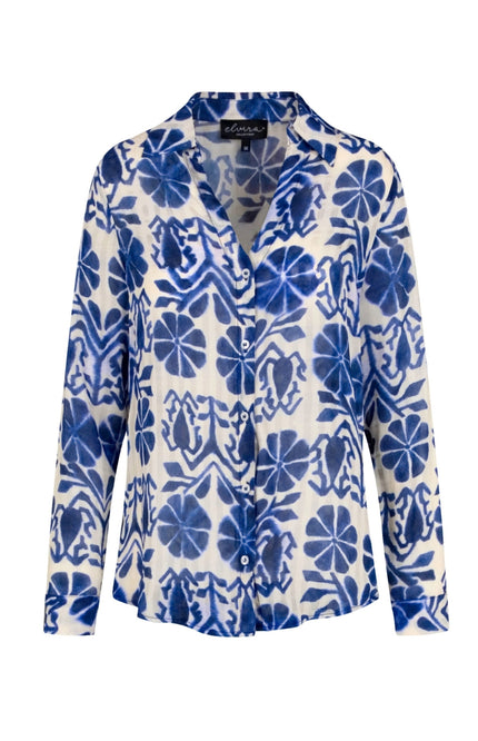 Blouse fay flower blue