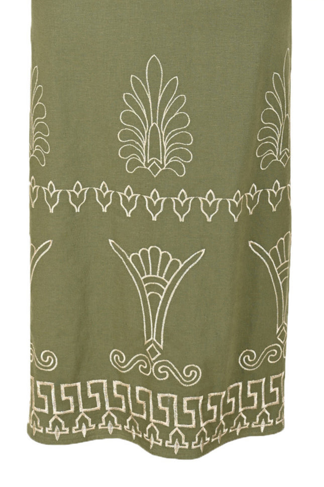 Maicazz Jurk jomin pale green d6 Stretchshop.nl