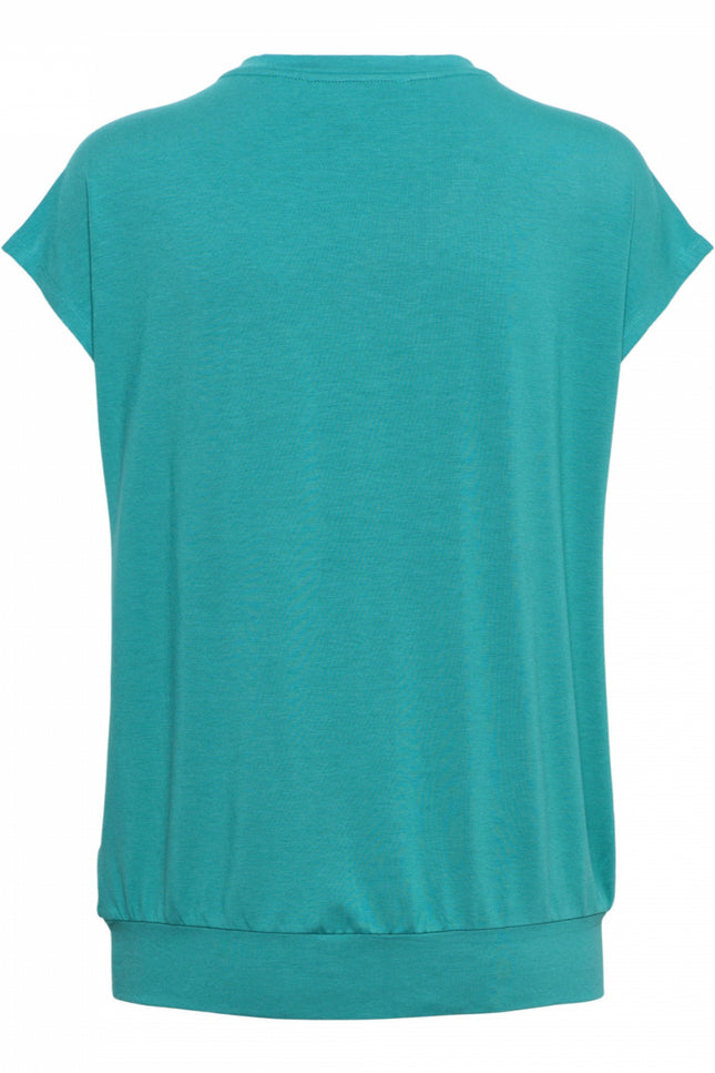 &Co woman Top lucia Mineral Green  to265 Stretchshop.nl