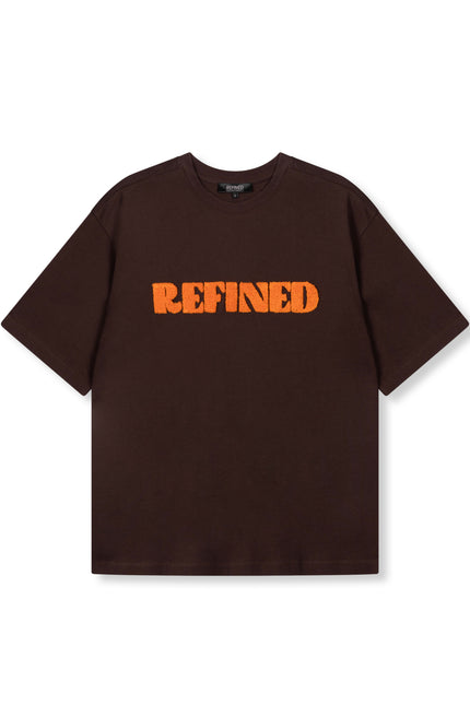 Refined Department T-shirt maggy brown Stretchshop.nl