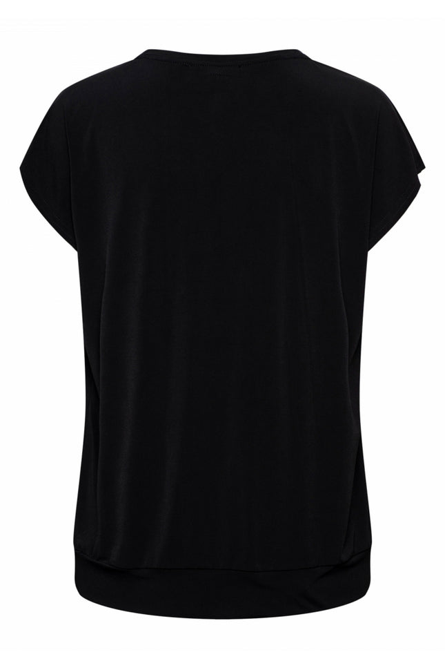&Co woman Top lucia black TO190 Stretchshop.nl