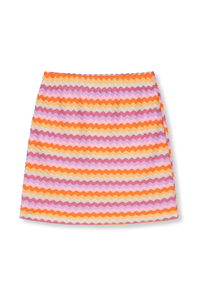 Refined Department Rok joyce crochet mini multi colour 100 Stretchshop.nl