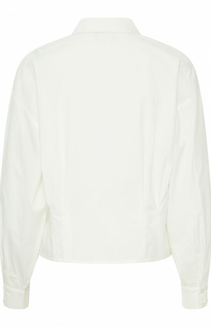 Ichi Blouse ihrubina sh3 offwhite Stretchshop.nl