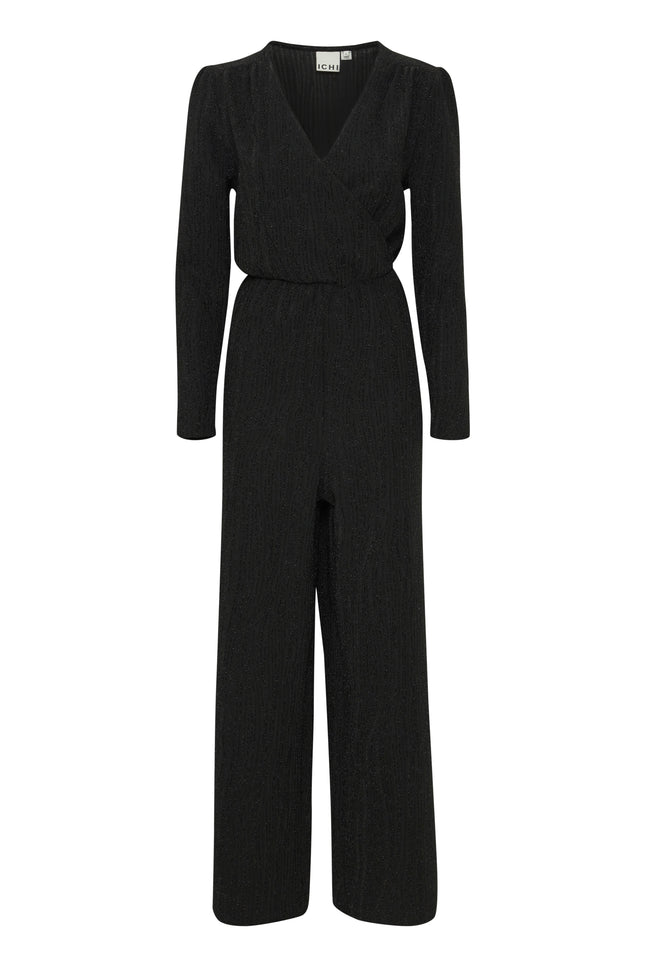 Ichi Jumpsuit ihnareen black Stretchshop.nl