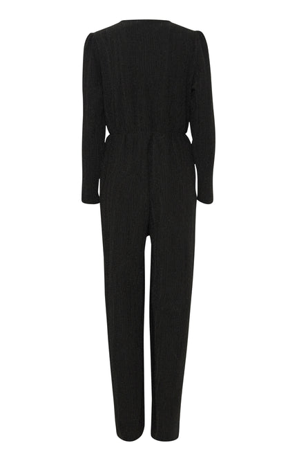 Ichi Jumpsuit ihnareen black Stretchshop.nl