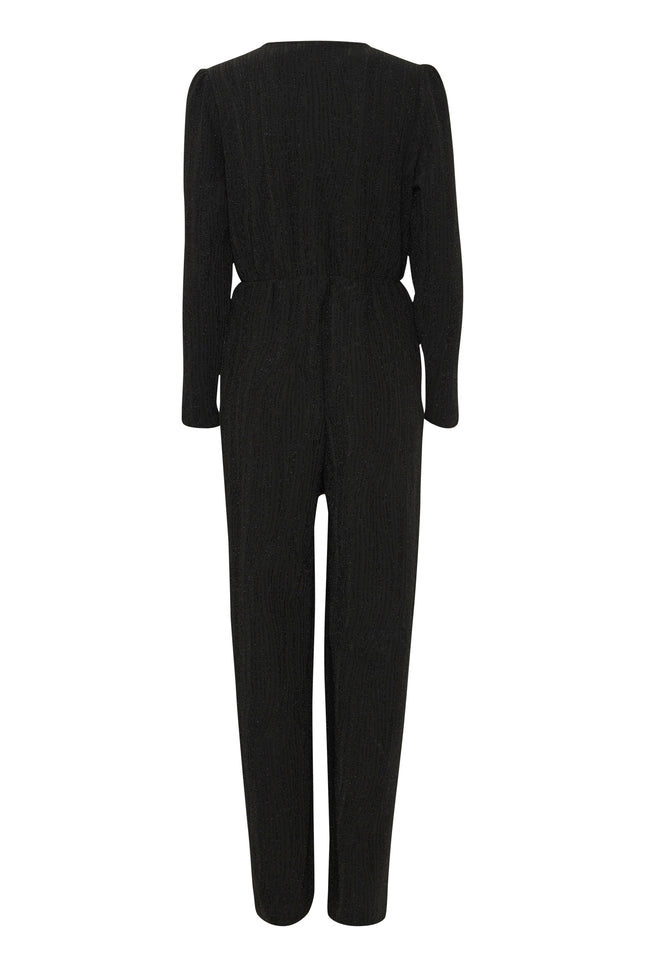 Ichi Jumpsuit ihnareen black Stretchshop.nl