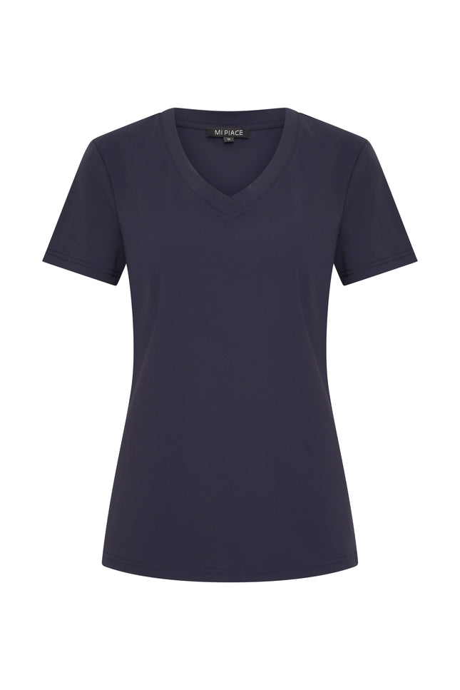 Mi Piace Travel top navy 202080 Stretchshop.nl