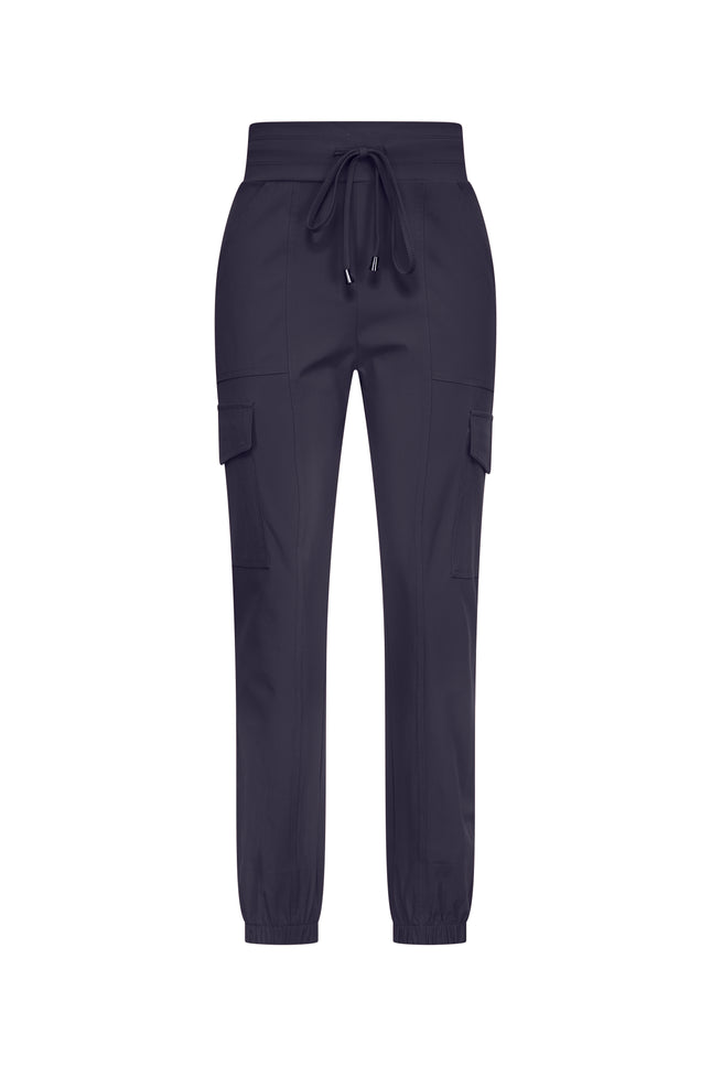 Travel broek cargo navy 202307