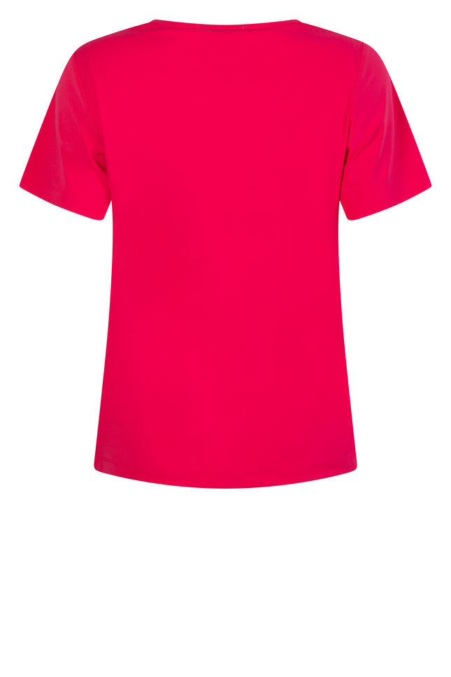 Zoso Travel t-shirt posh pink 242 Stretchshop.nl