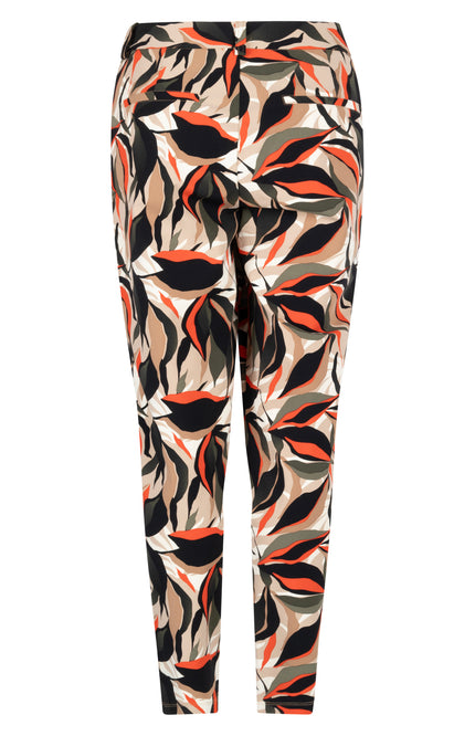 Zoso Travel broek becky redclay camel 244 Stretchshop.nl