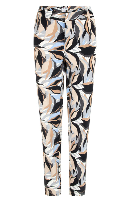 Zoso Travel broek becky grey blue 244 Stretchshop.nl