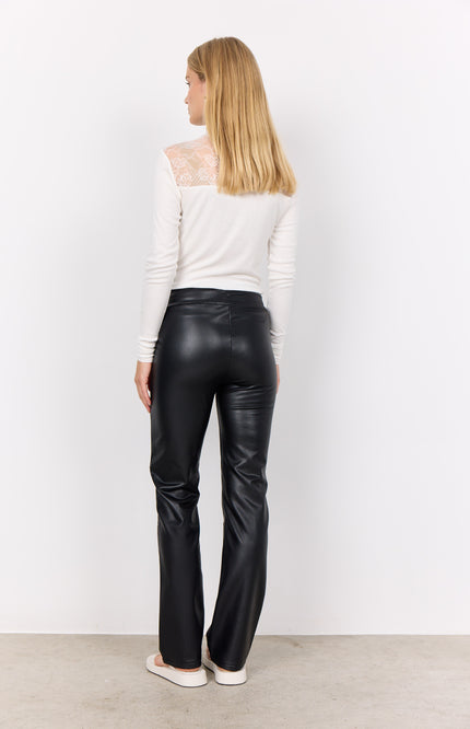 Soyaconcept Broek haida black 1 Stretchshop.nl