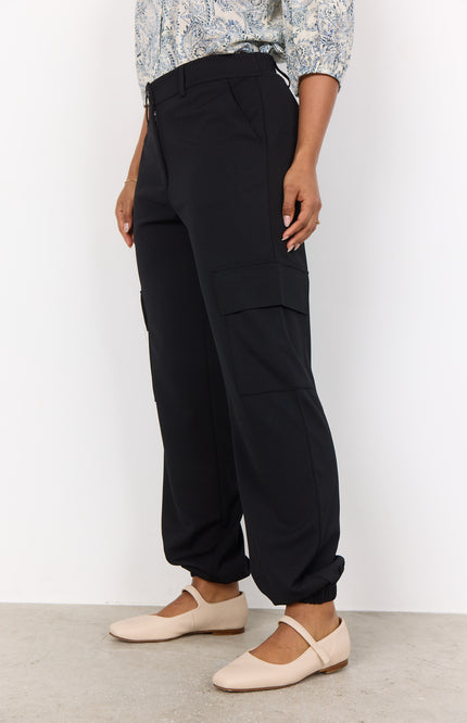 Soyaconcept Broek siham black 72 Stretchshop.nl