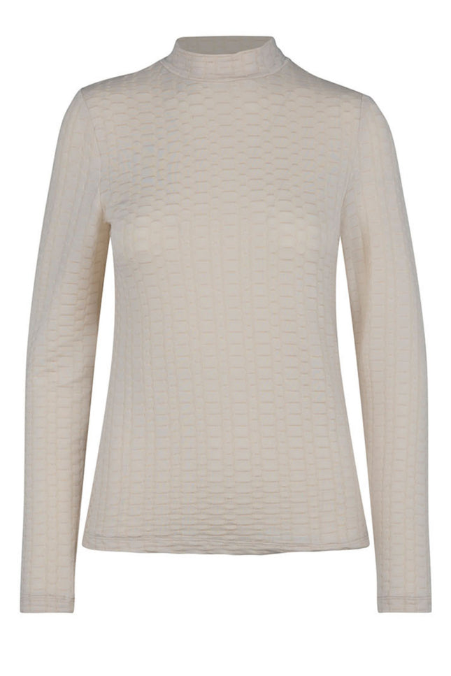 Elvira Casuals Top emma vanille 24-010 Stretchshop.nl