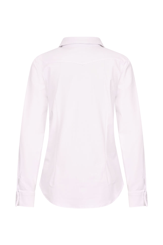 Mi Piace Travel blouse wit 60840 Stretchshop.nl