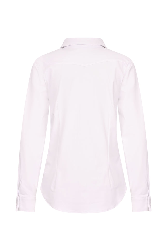 Mi Piace Travel blouse wit 60840 Stretchshop.nl