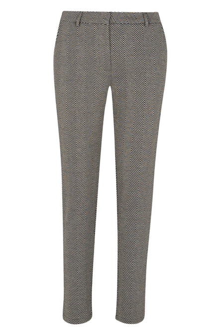 Elvira Casuals Broek kirsten zigzag 24-028 Stretchshop.nl