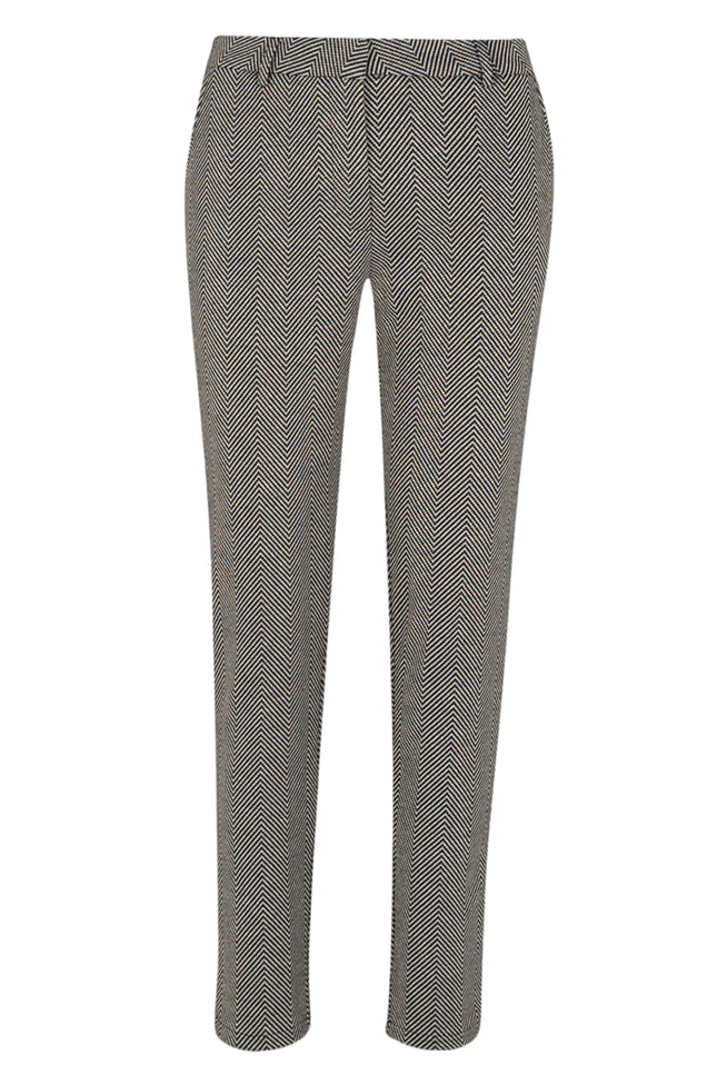 Elvira Casuals Broek kirsten zigzag 24-028 Stretchshop.nl