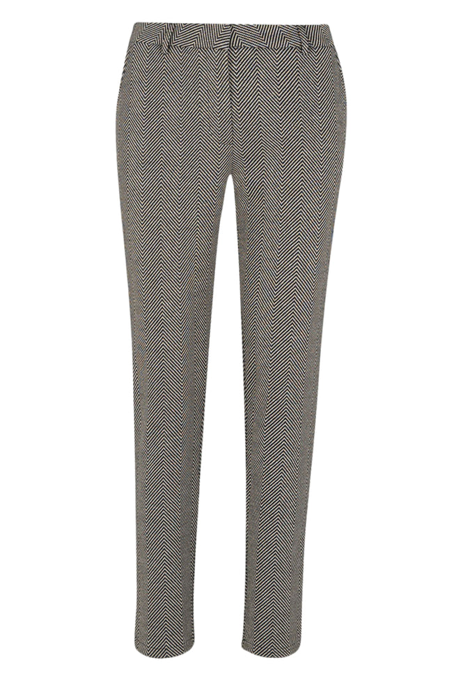 Elvira Casuals Broek kirsten zigzag 24-028 Stretchshop.nl