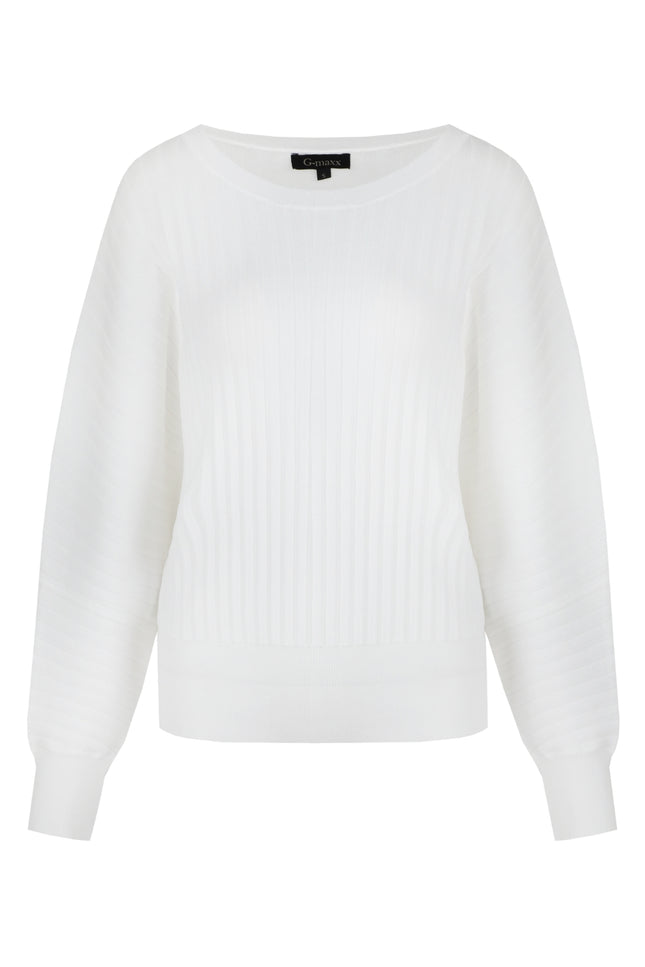 Sweater Edelin Knitting Offwhite