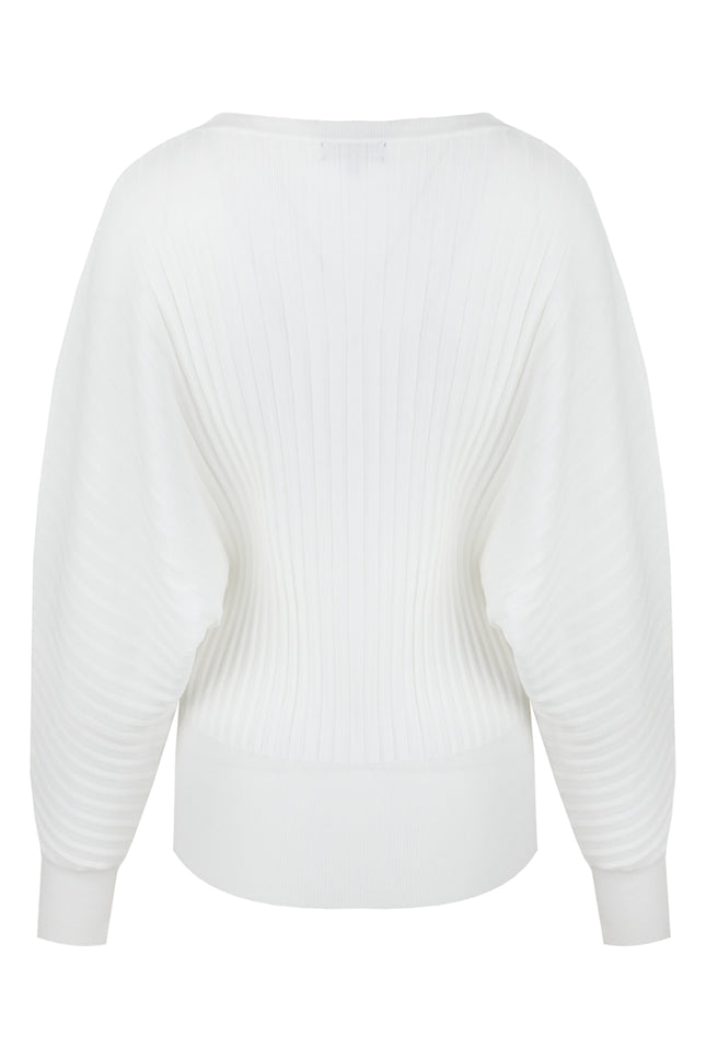 Sweater Edelin Knitting Offwhite