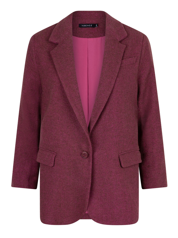 Ydence Blazer Lennox Pink Stretchshop.nl