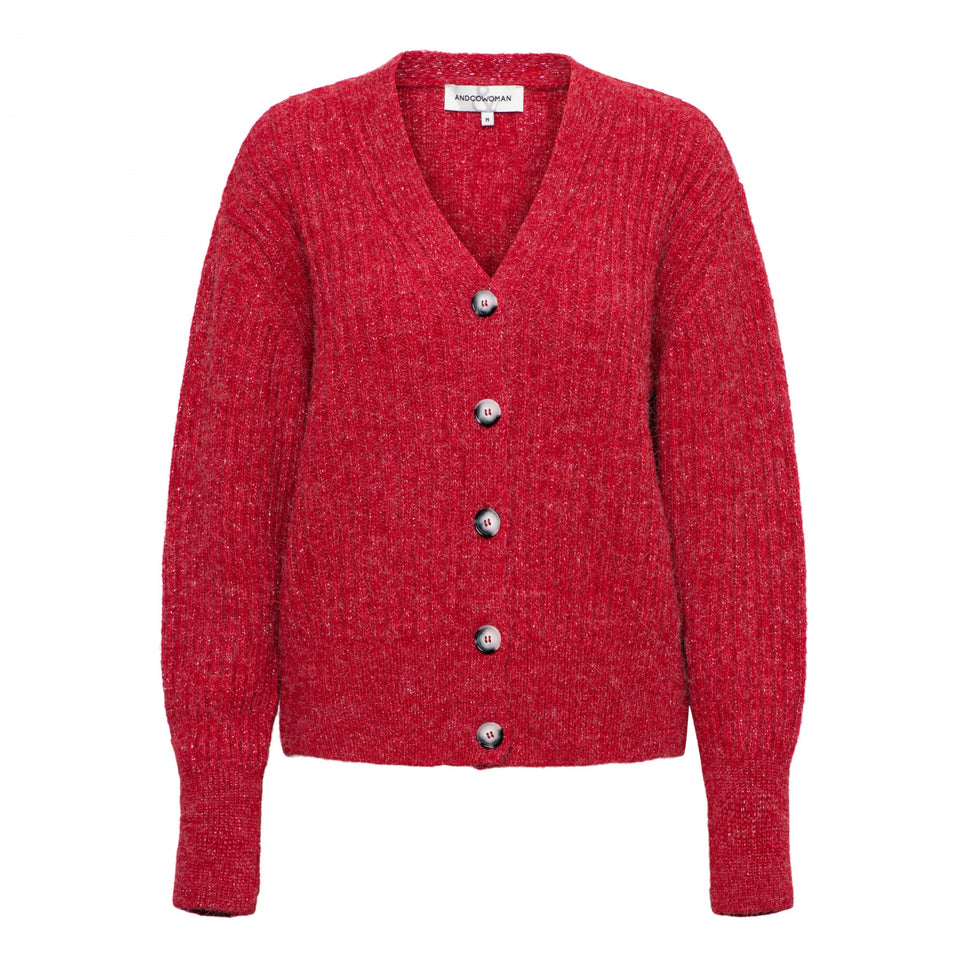 &Co woman Vest bregje red CA111 Stretchshop.nl