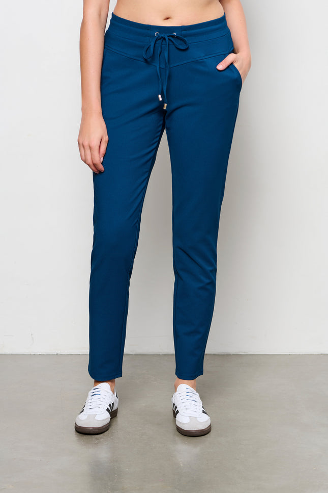 &Co woman Broek penny comfort twill denim pa292 Stretchshop.nl