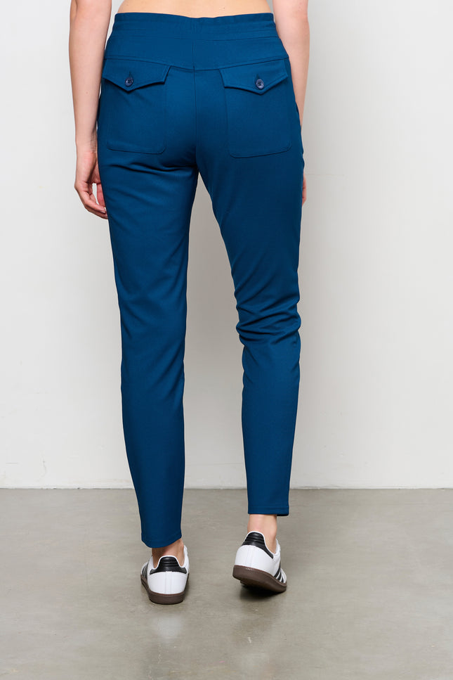 &Co woman Broek penny comfort twill denim pa292 Stretchshop.nl