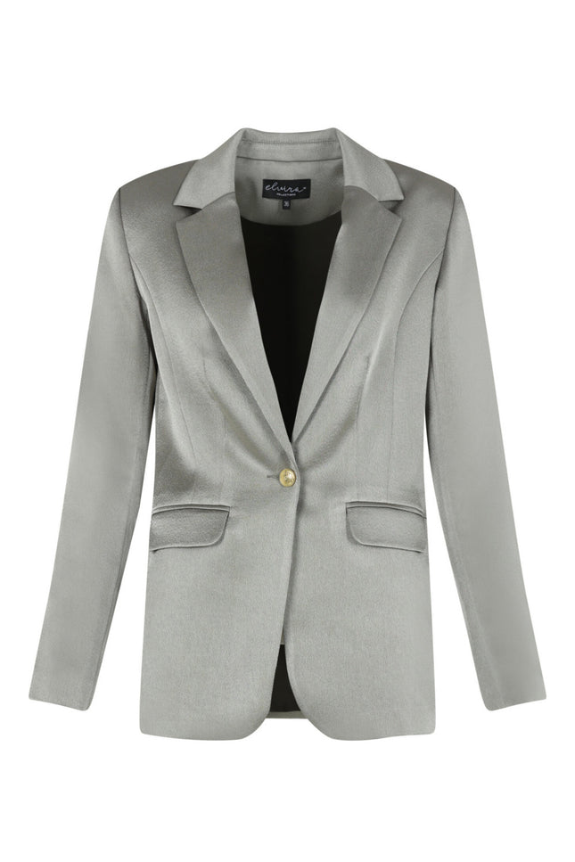 Elvira Casuals Blazer maya green 24-014 Stretchshop.nl