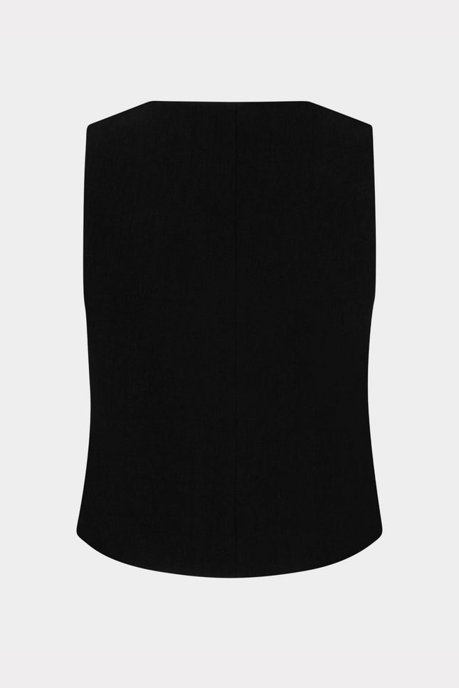 Ydence Gilet Kaia Black Stretchshop.nl