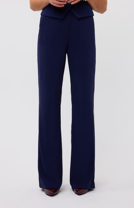 Ydence Broek solange tall navy Stretchshop.nl