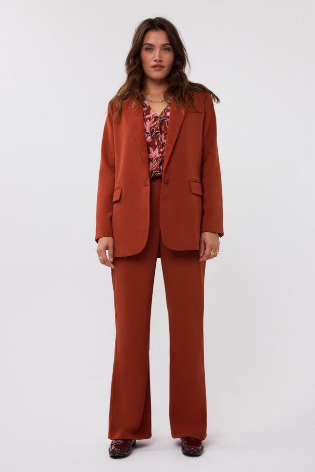 Ydence Blazer Maisie Brick Stretchshop.nl