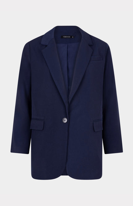 Ydence Blazer Maisie Navy Stretchshop.nl