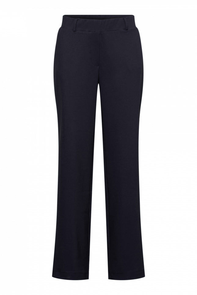 &Co woman Broek patrice twill navy pa341 Stretchshop.nl