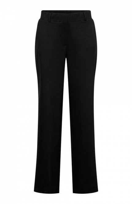 &Co woman Broek patrice twill black pa341 Stretchshop.nl