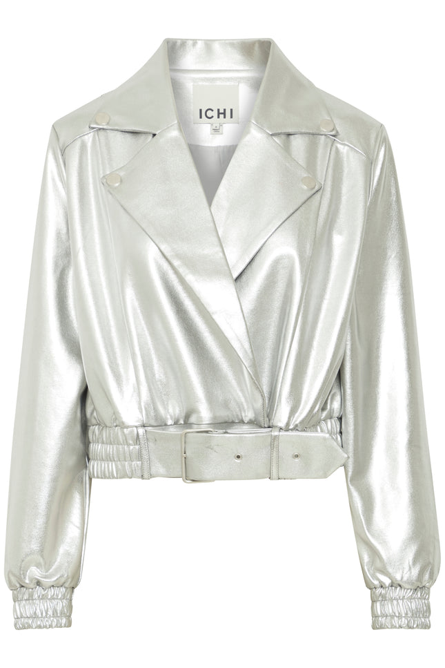 Jacket ihkate metallic silver