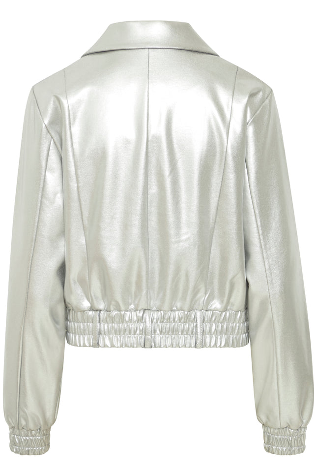 Jacket ihkate metallic silver