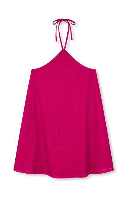 Refined Department Jurk molly halter fuchsia 302 Stretchshop.nl