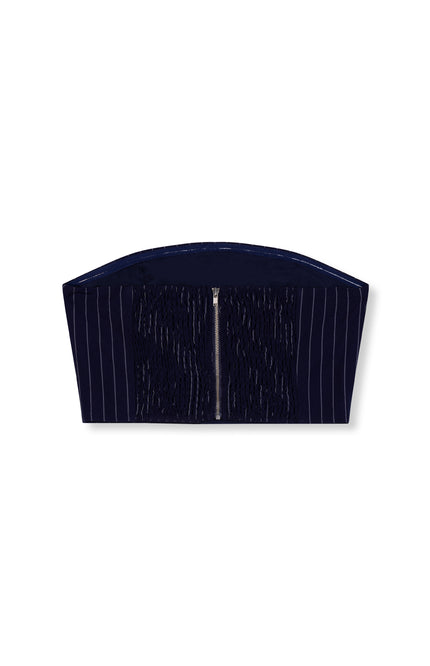 Refined Department Top Bandeau Eline Navy Stretchshop.nl