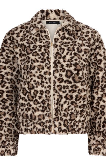 Ydence Jacket rory leopard Stretchshop.nl