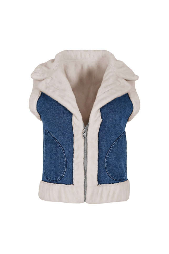 Maicazz Vest lali jeans w24 Stretchshop.nl