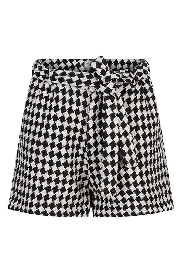 Lofty Manner Short jianna black white Stretchshop.nl