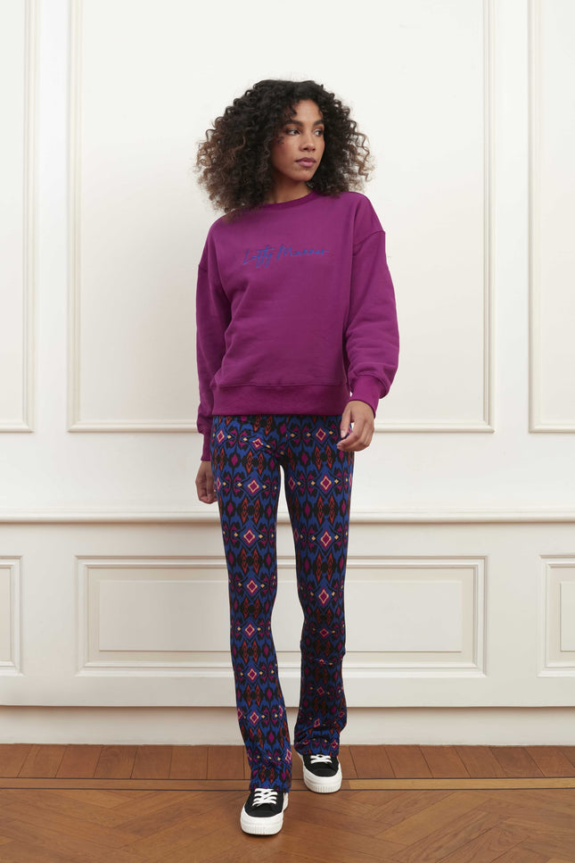 Broek sol blue stars print