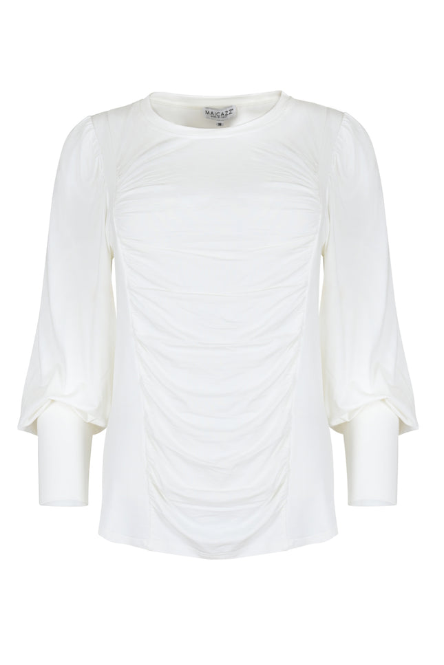 Maicazz Top lua offwhite w24 Stretchshop.nl