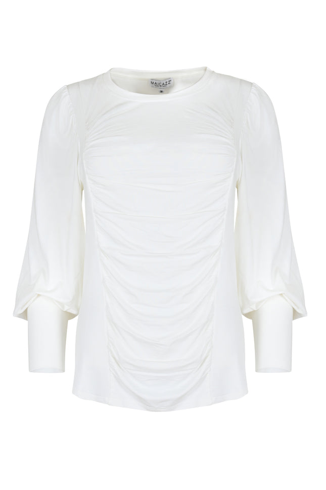 Maicazz Top lua offwhite w24 Stretchshop.nl