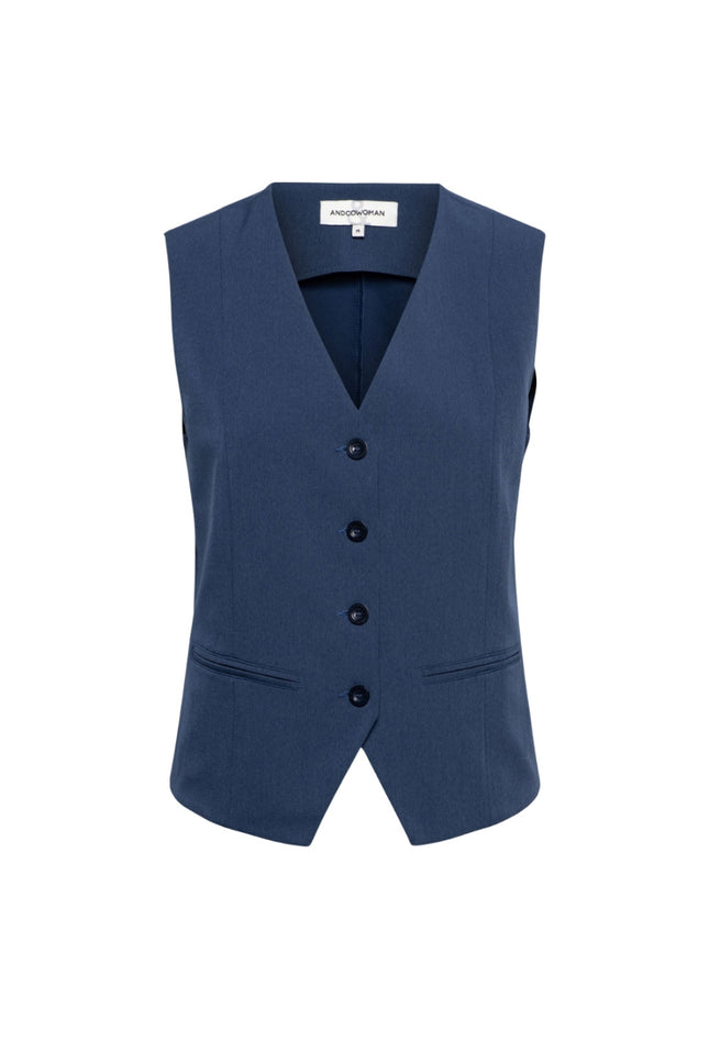 Travel Gilet Priya Melee Indigo GL106