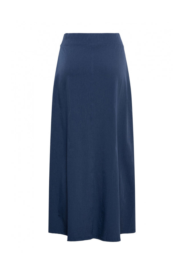 &Co woman Travel Rok Penne Melee Indigo SK172 Stretchshop.nl