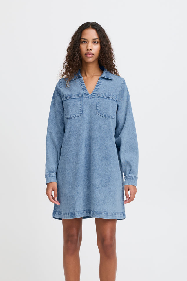 Jurk Ihbonnies Light Blue Washed